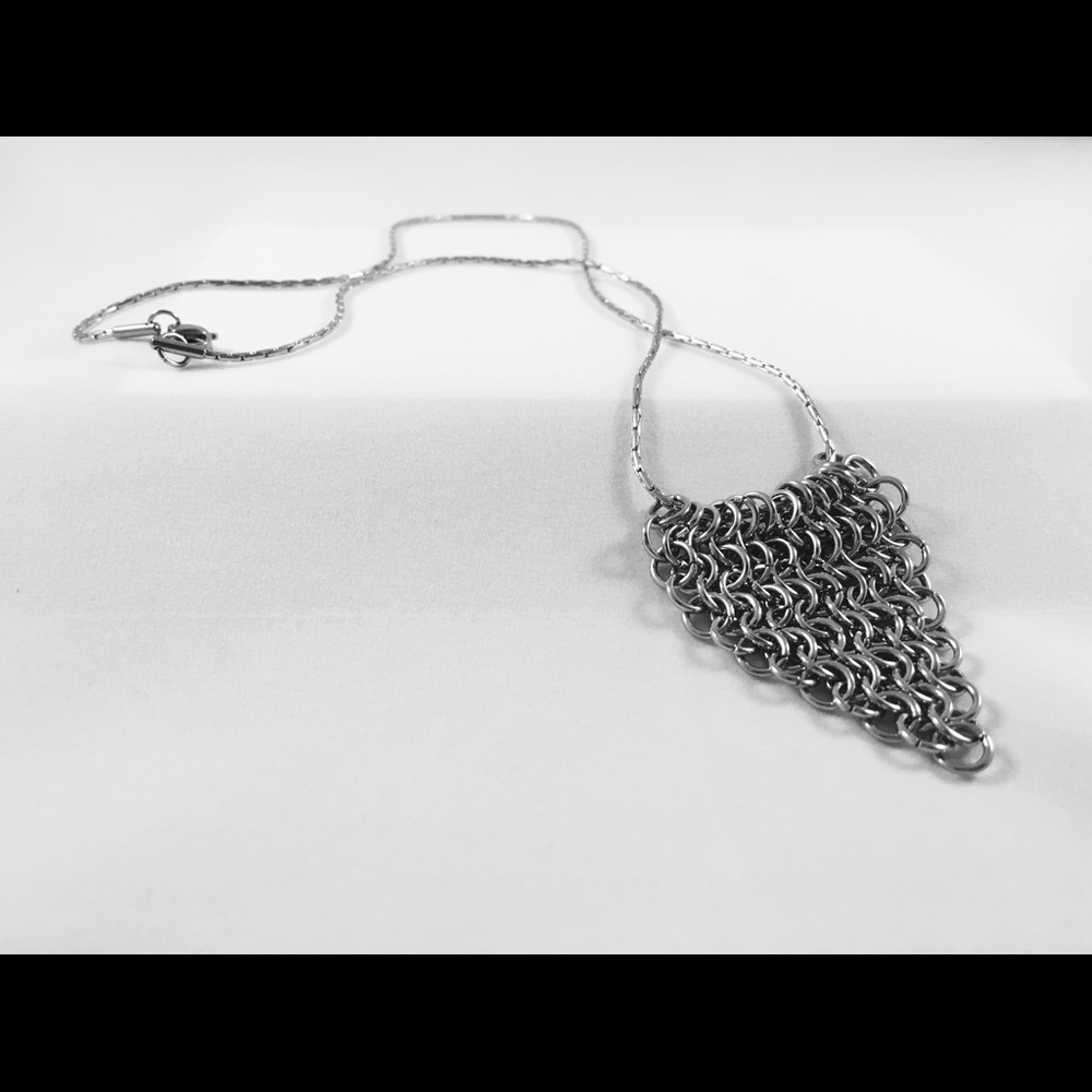 Handmade Stainless steel Chainmail Necklace